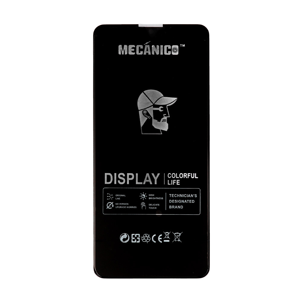 Mecanico LCD ekranas T2O Samsung Galaxy A32 4G juoda su rėmeliu