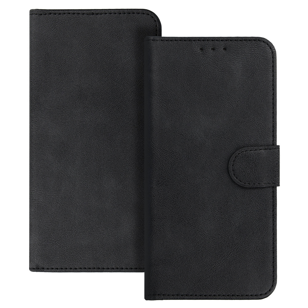 COMMON Universal Book Case (SIZE M) for Samsung S21/S10/Note/Note 2/Note 3/Huawei P30 Lite/P9/P9 Lite/Sony Xperia Z3/Z4/Z5 black