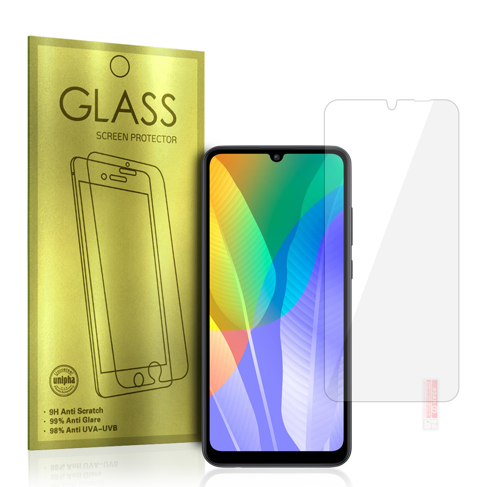 Apsauginis stiklas auksinis HUAWEI Y6P/ENJOY 20E/Y8P/P SMART S