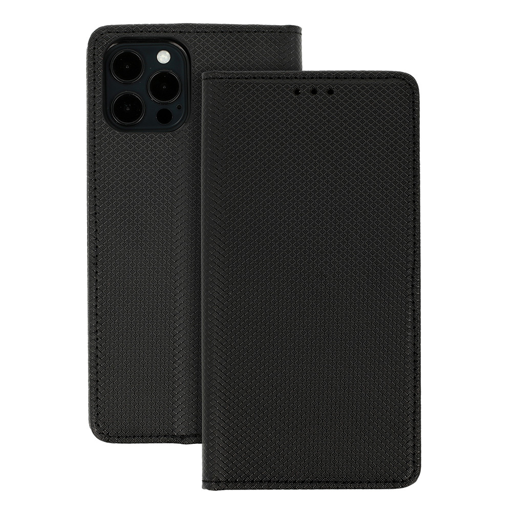 Smart Book MAGNET dėklas telefonui XIAOMI REDMI 8A PRO (m) - juodas (m)
