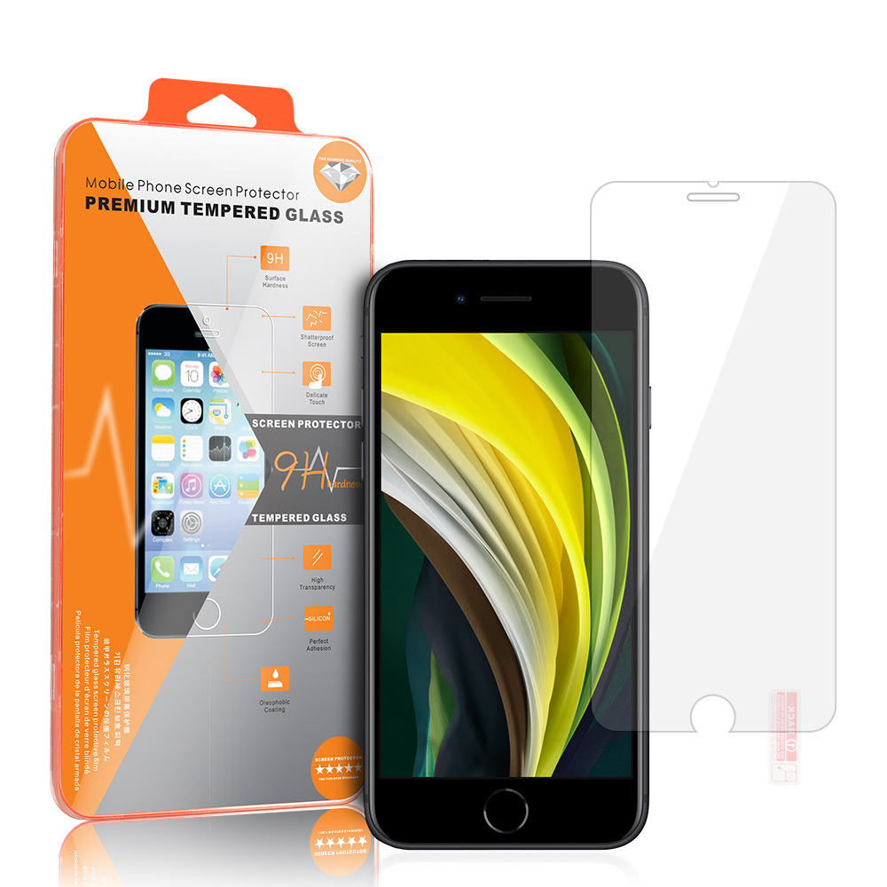 LCD apsauginis stikliukas Orange Apple iPhone 7/8/SE 2020/SE 2022