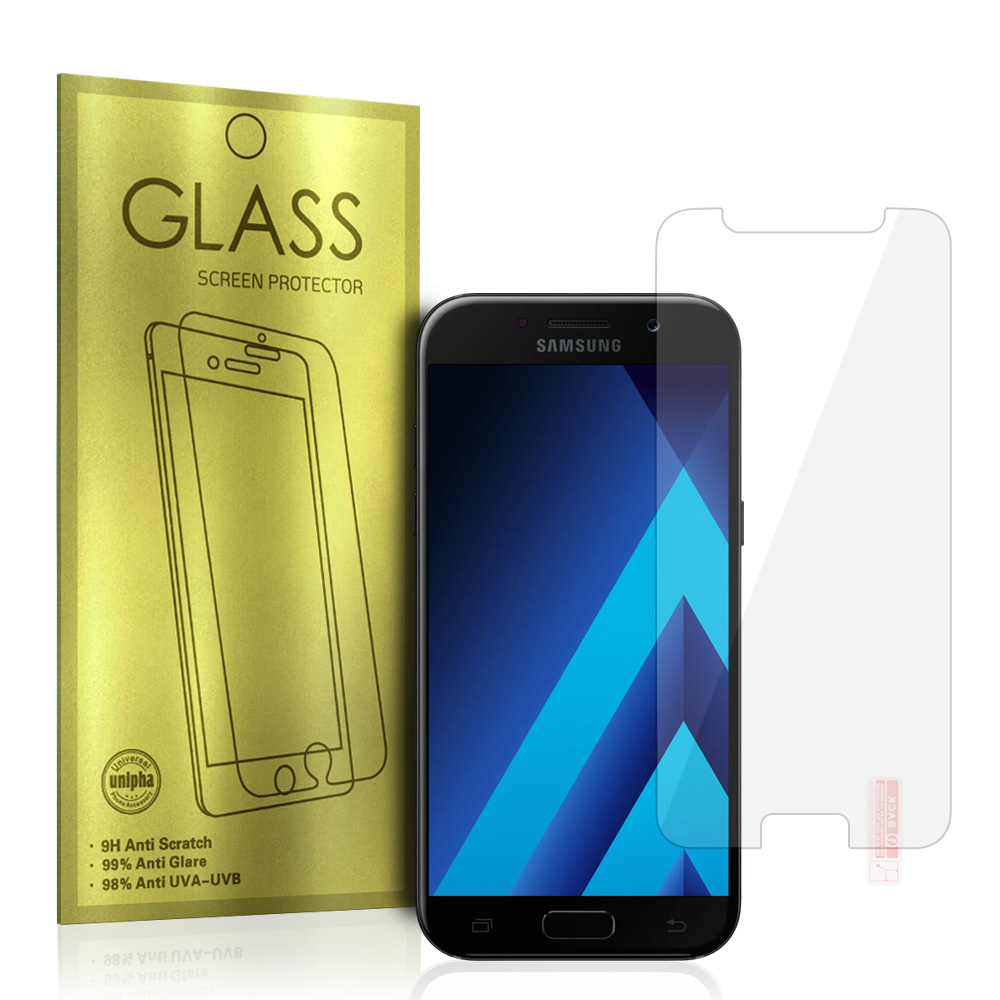 Закалённое стекло Gold для Samsung Galaxy A5 (2017)