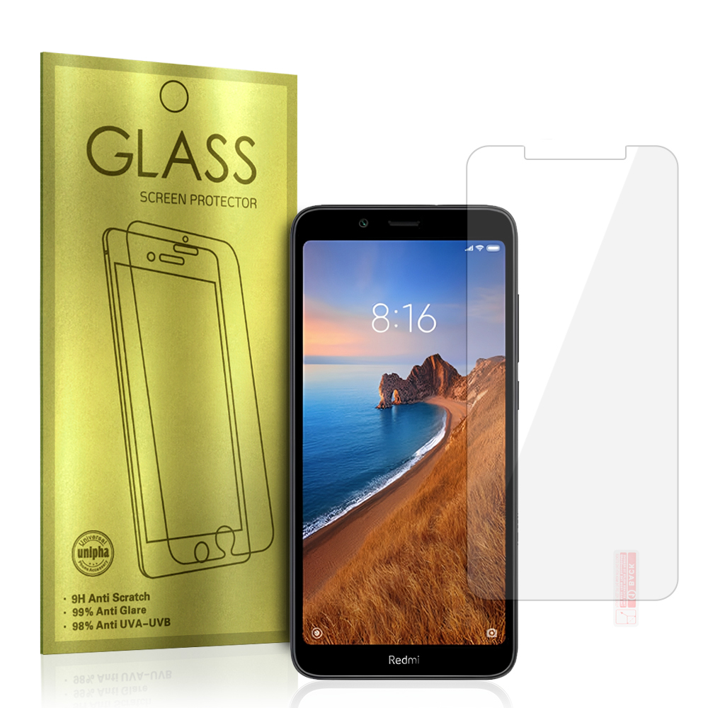 Закалённое стекло Gold для Xiaomi Redmi 7A/Honor 9S/Huawei Y5 Prime 2018/Enjoy 8E Lite/Y5P