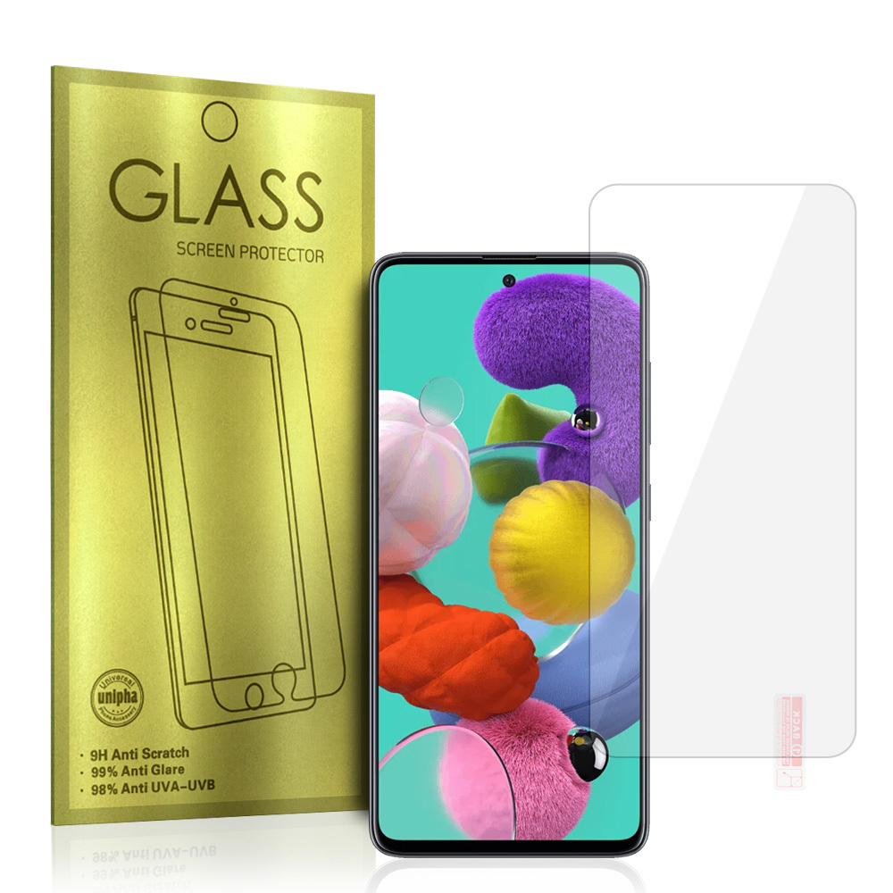 Glass Gold grūdinto stiklo ekrano apsauga Samsung Galaxy A51/51 5G