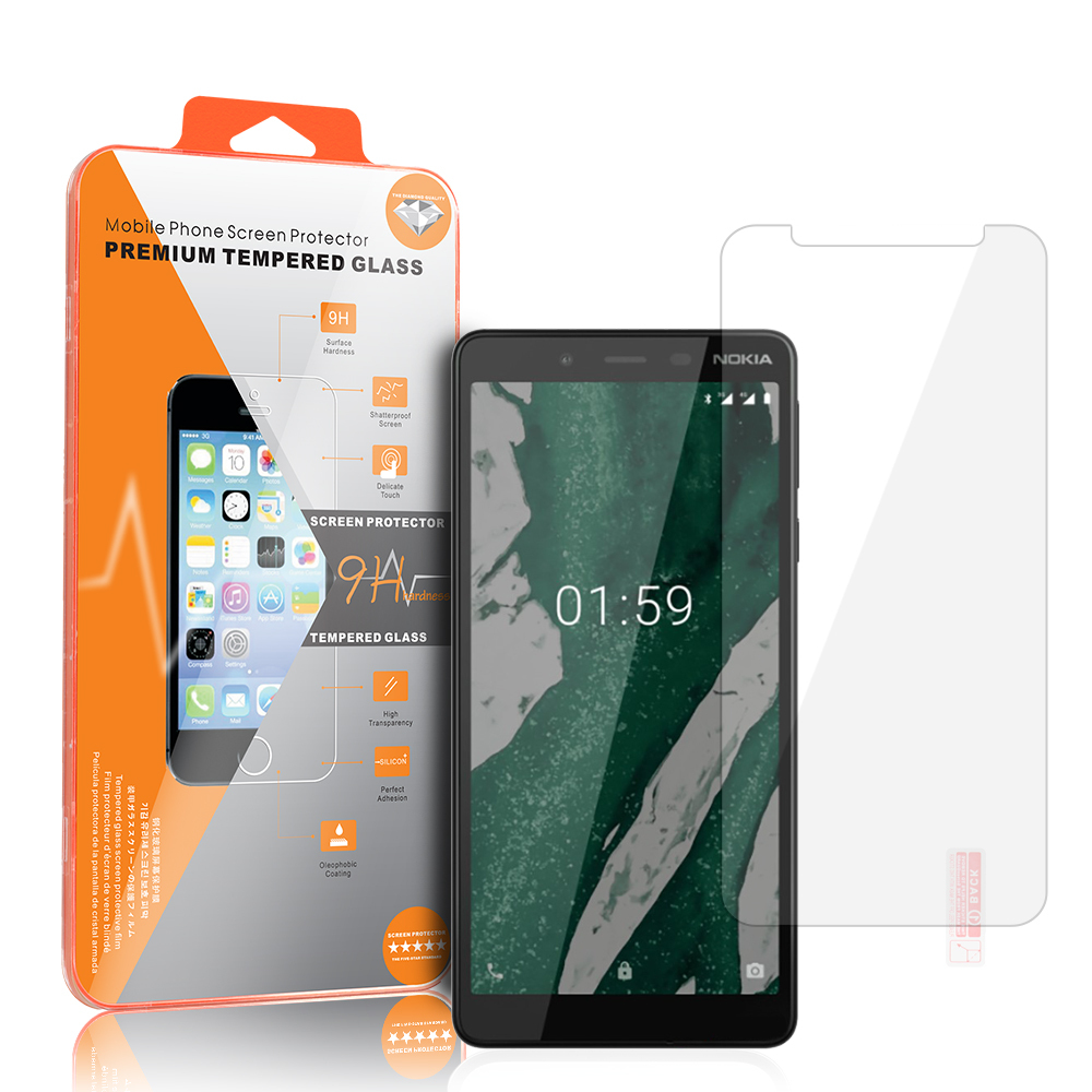 Закалённое стекло Orange для Nokia 1 Plus