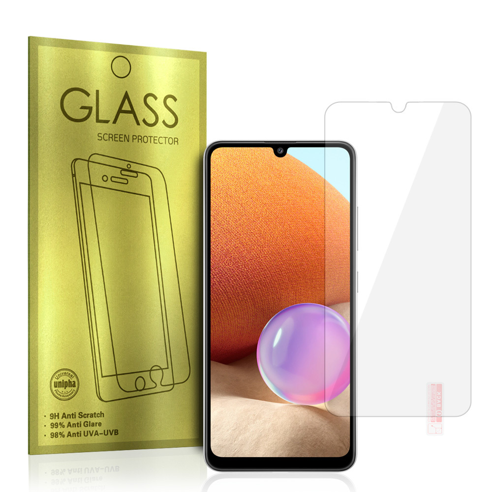 Glass Gold grūdinto stiklo ekrano apsauga Samsung Galaxy A32 5G