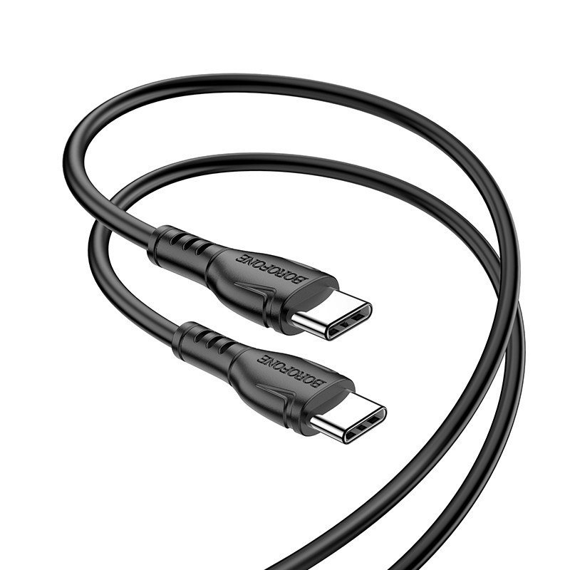Borofone кабель BX51 Triumph - Type C на Type C - 60W 1 метр чёрный