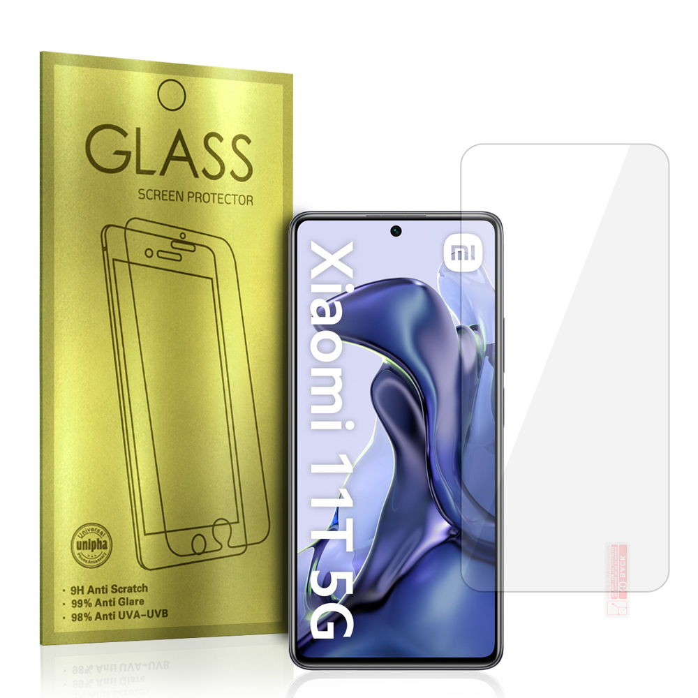 Закалённое стекло Gold для Xiaomi 11T/11T Pro