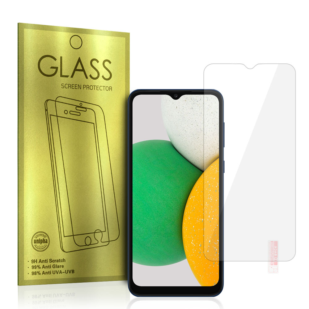 Закалённое стекло Gold для Samsung Galaxy A03/A03S/A03 Core/A02/A02S/A04