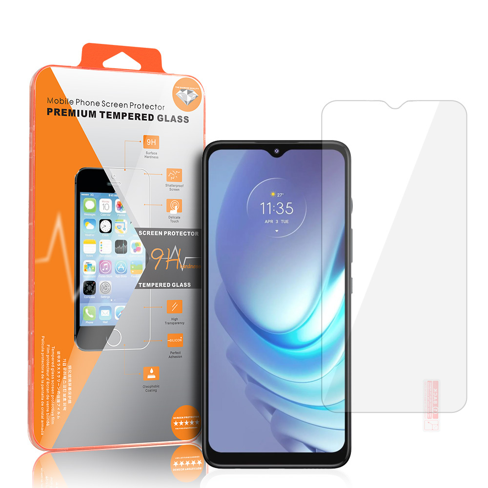 Закалённое стекло Orange для Motorola Moto (XT2137-1) G50