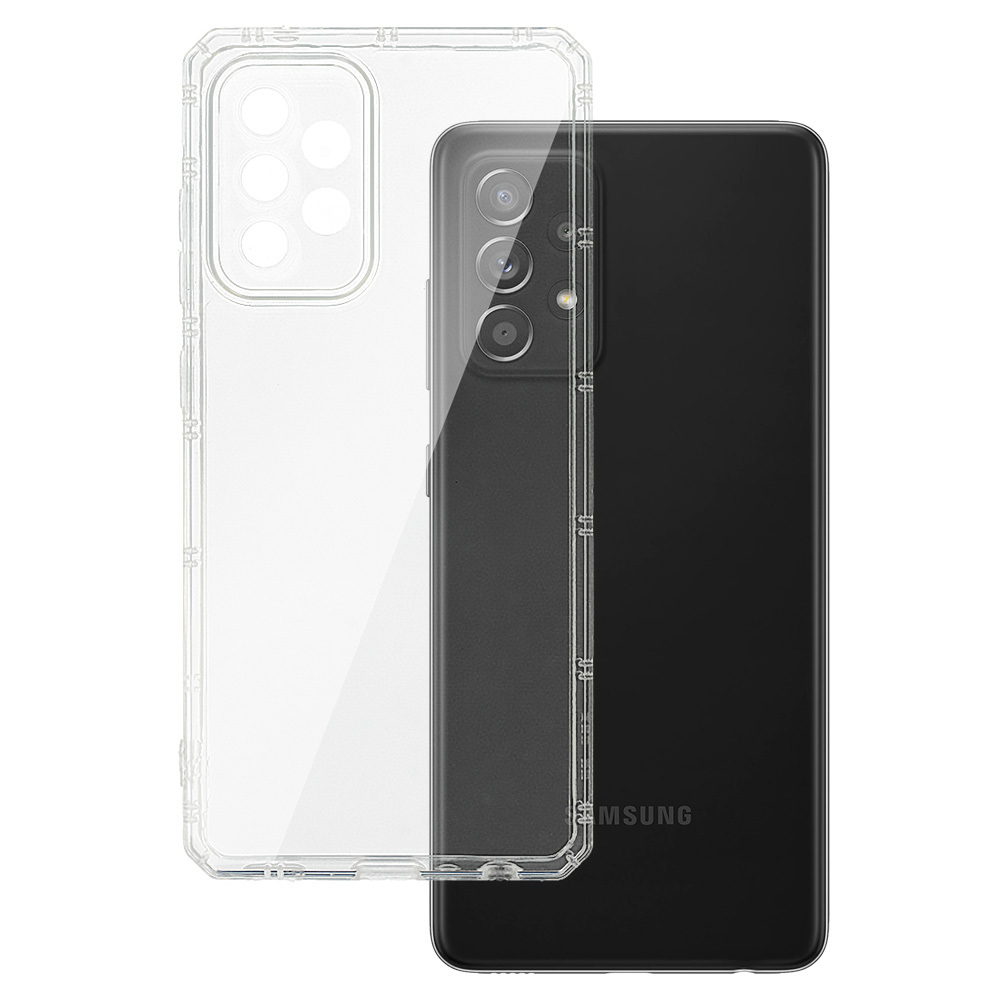 Šarvuotas antishock dėklas telefonui Samsung Galaxy A52/A52S skaidrus