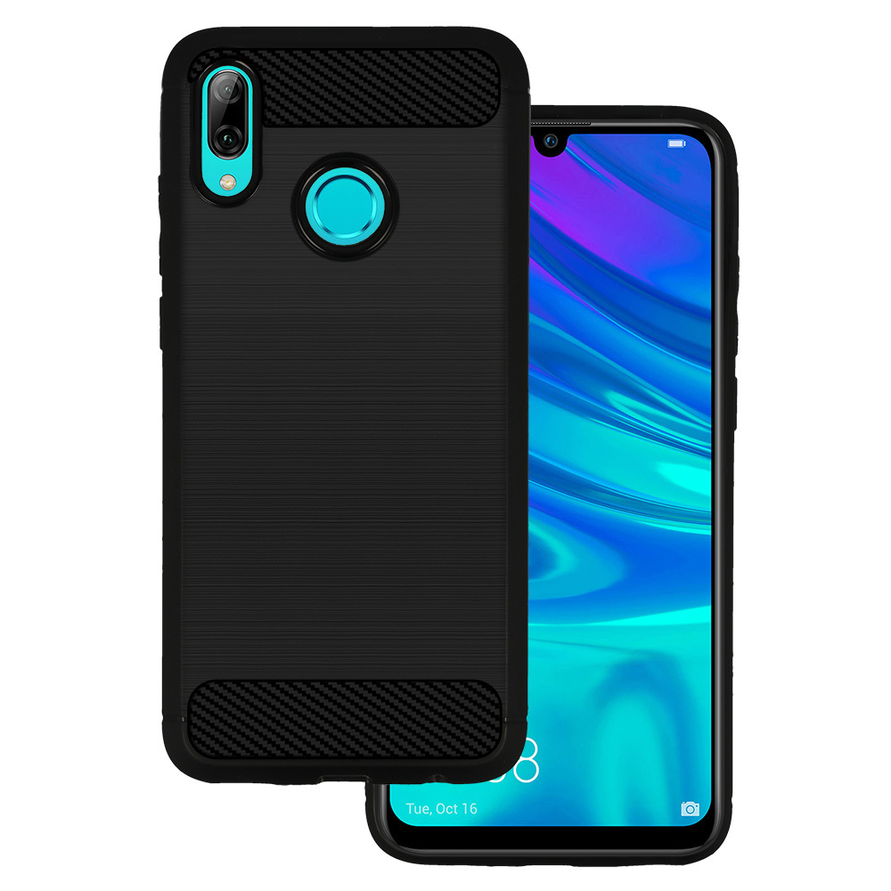 Чехол Back Carbon для Huawei P Smart 2019 чёрный