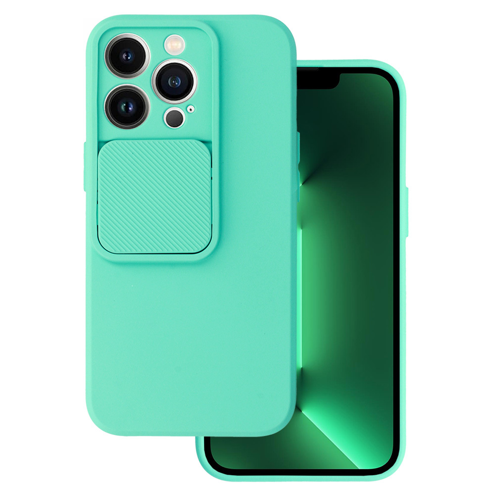 Чехол Camshield Soft для Iphone 13 Pro мятный