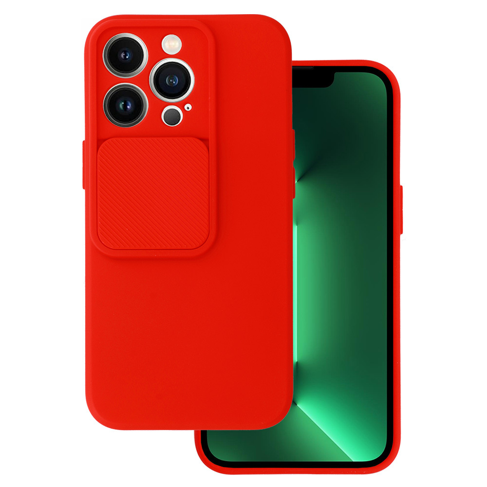 Чехол Camshield Soft для Iphone 13 Pro Max красный