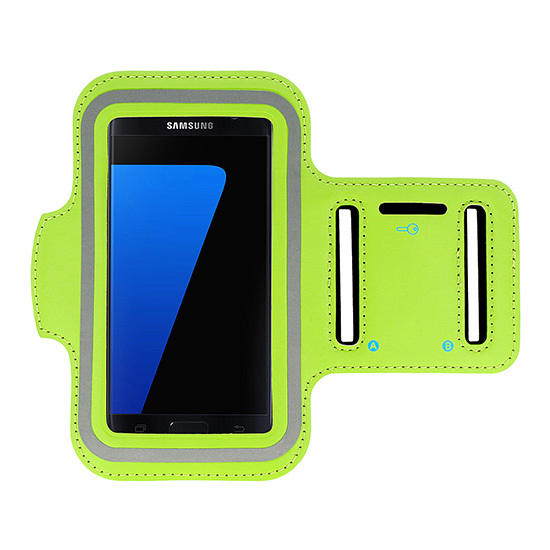 Armbandas SLIM Type 1 dėklas Iphone 13/13Pro/14/14 Pro/15/15Pro/16/16 Pro/Samsung S21/S22/S23/S24 (5,5 colių) kalkių spalvos