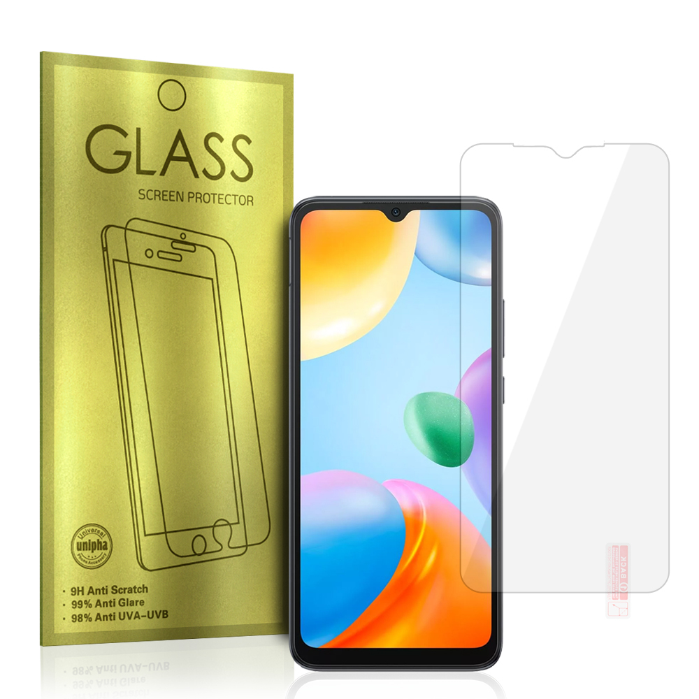 Glass Gold grūdintas stiklas Xiaomi Redmi 10C/12C/Poco C40