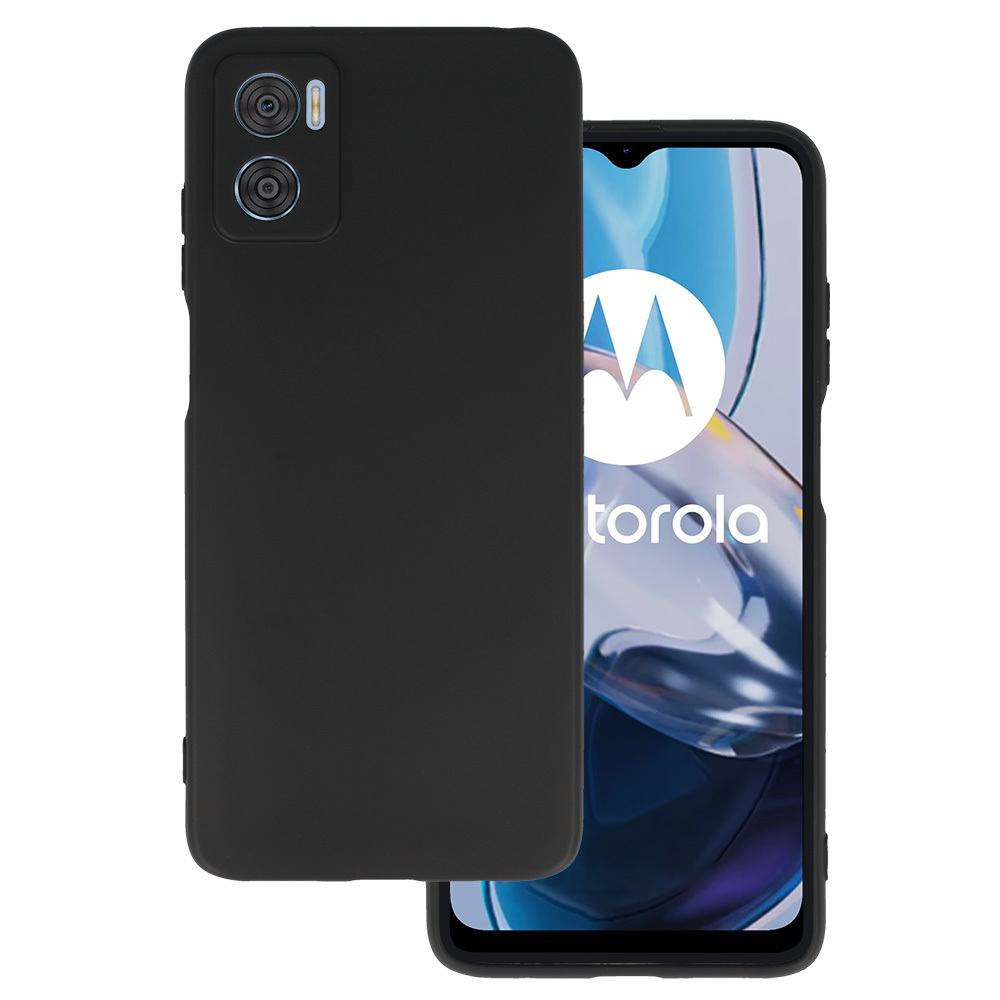 Задний чехол Matt для Motorola E22/E22I чёрный
