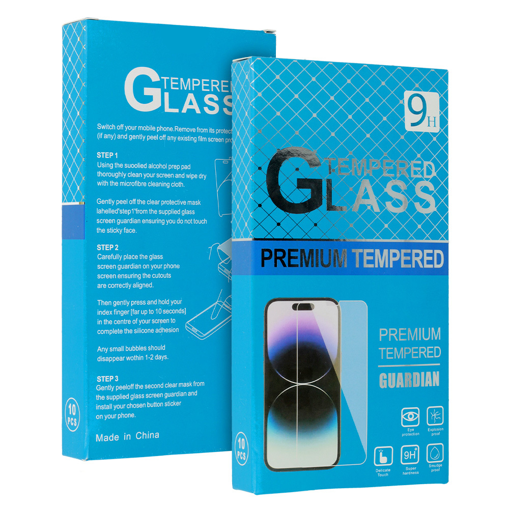 Grūdintas stiklas Blue Multipack (10 viename), skirtas SAMSUNG GALAXY A70