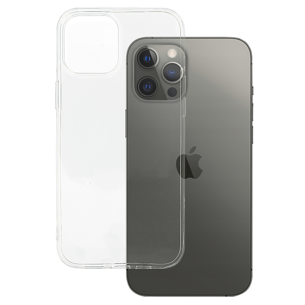 Чехол Ultra Clear 1mm для iPhone 12 Pro Max прозрачный