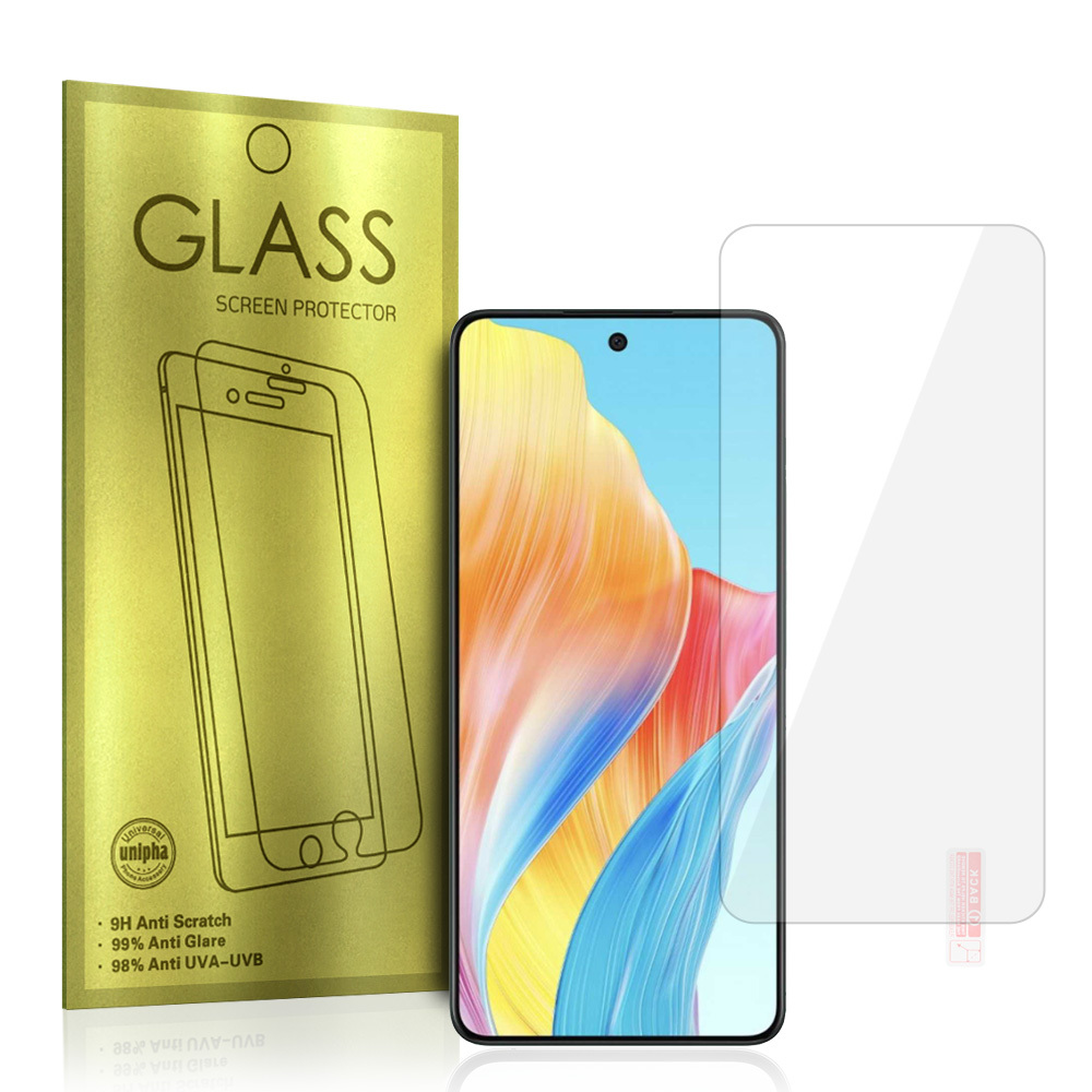 Закалённое стекло Gold для Oppo A58 4G/A98/A58 4G/Realme 11 5G/Moto G Power 2022