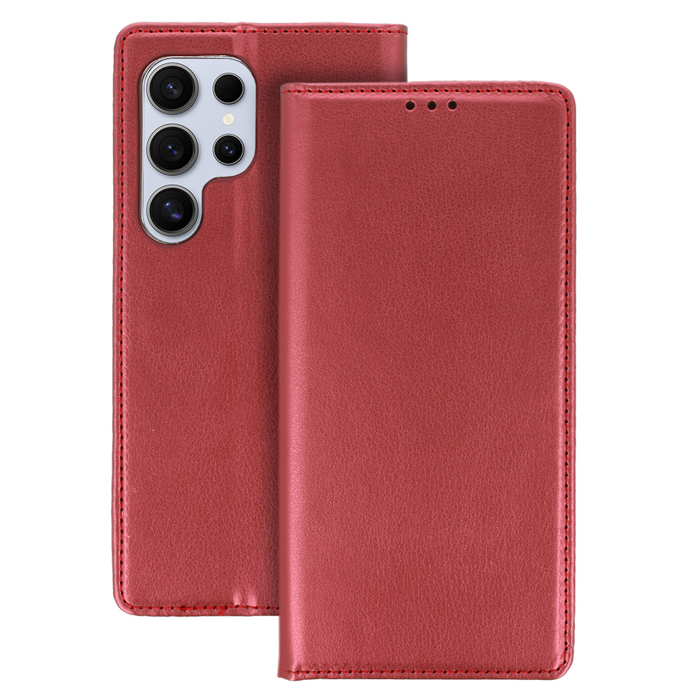 Išmanusis magnetinis dėklas telefonui Motorola Moto G42 bordo
