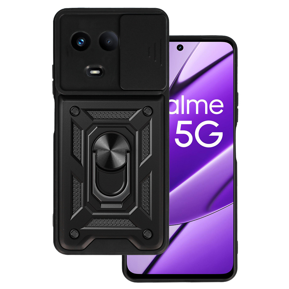 Чехол Slide Camera Armor для Realme 11 5G чёрный