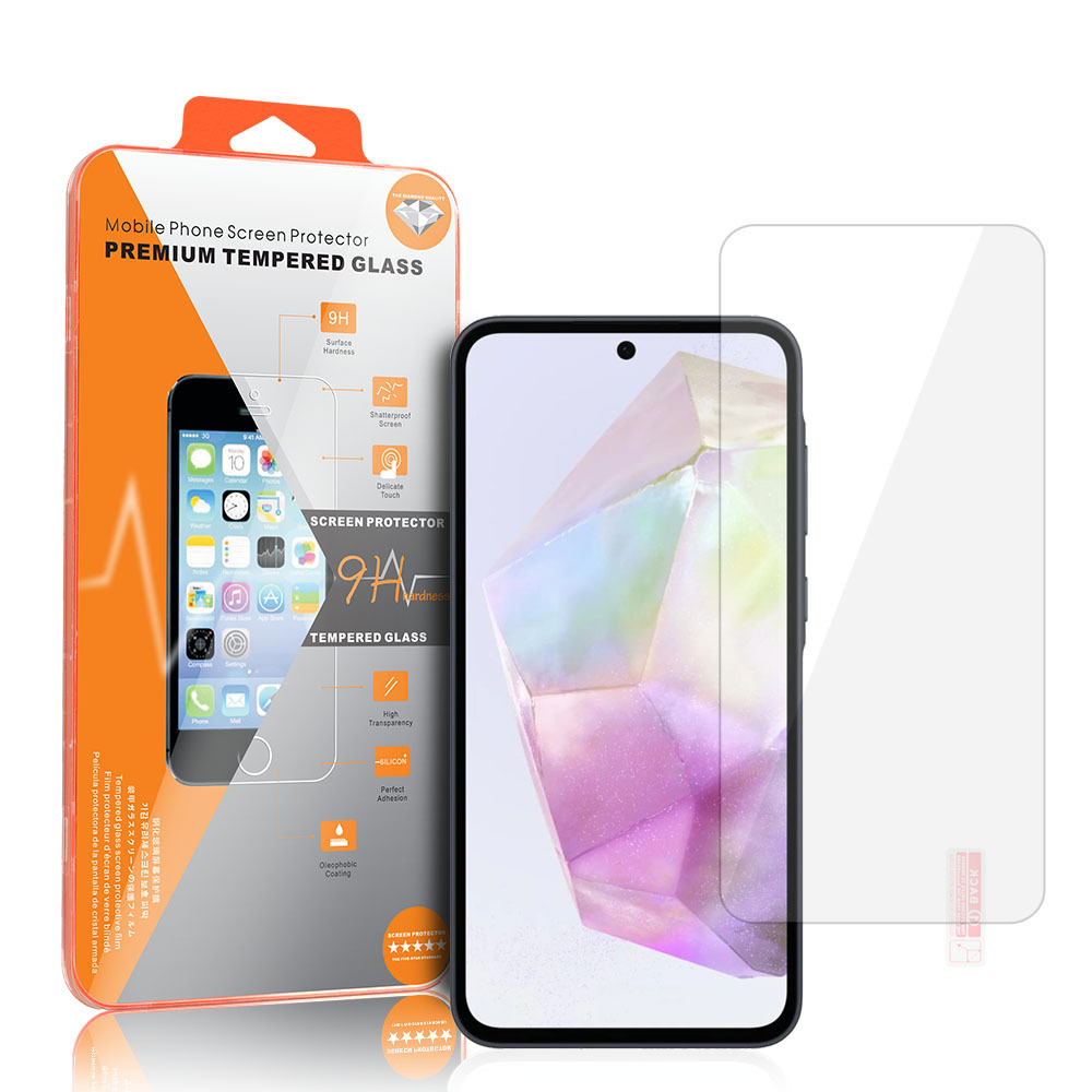LCD apsauginis stikliukas Orange Samsung A356 A35 5G/A556 A55 5G