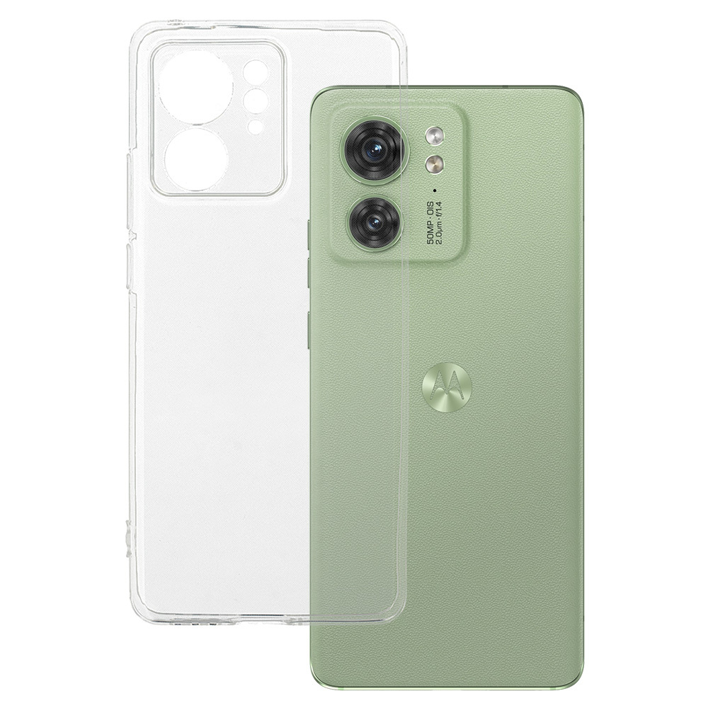 Itin skaidrus 1 mm dėklas telefonui Motorola Edge 40 - skaidrus