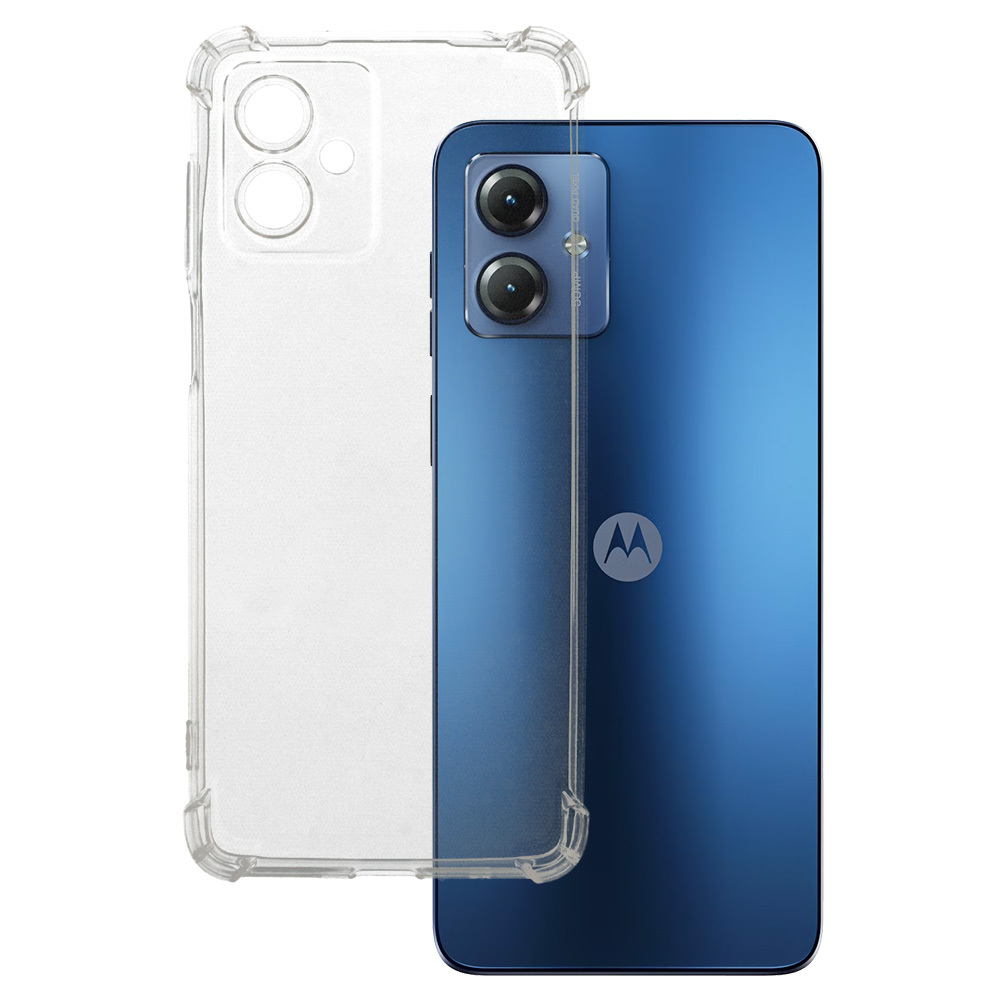 Чехол Clin Anti Shock 1,5mm для Motorola Moto G14 прозрачный