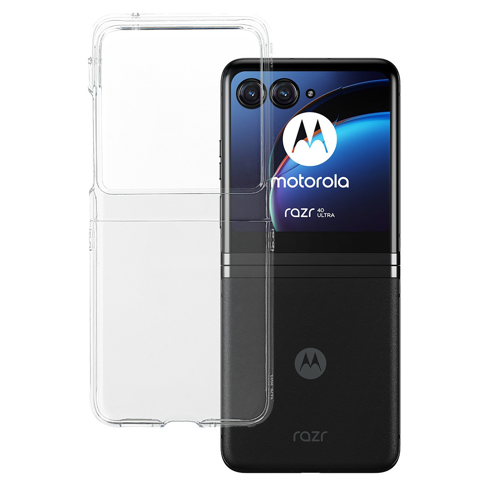 Чехол Ultra Clear 1mm для Motorola Razr 40 Ultra прозрачный