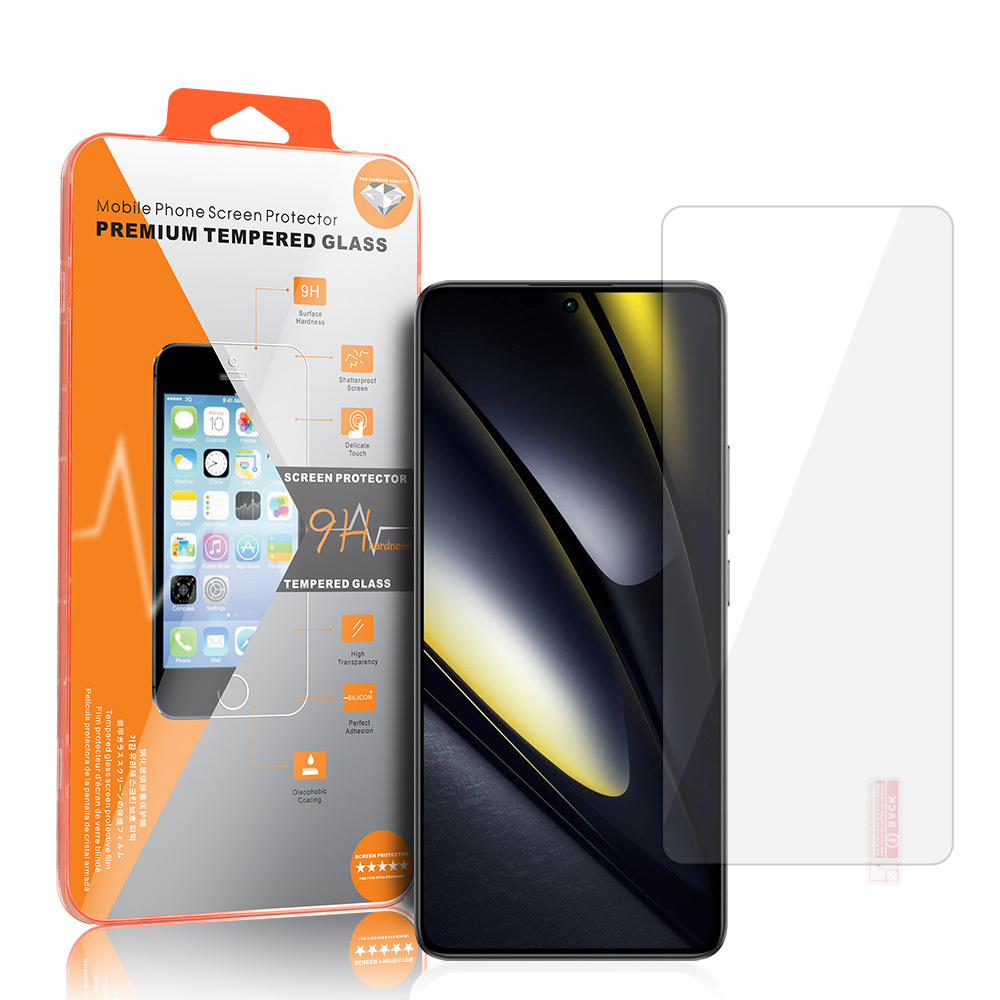 Закалённое стекло Orange для Xiaomi Poco F6/Samsung A21/A11/M11/A21S/A71/A82