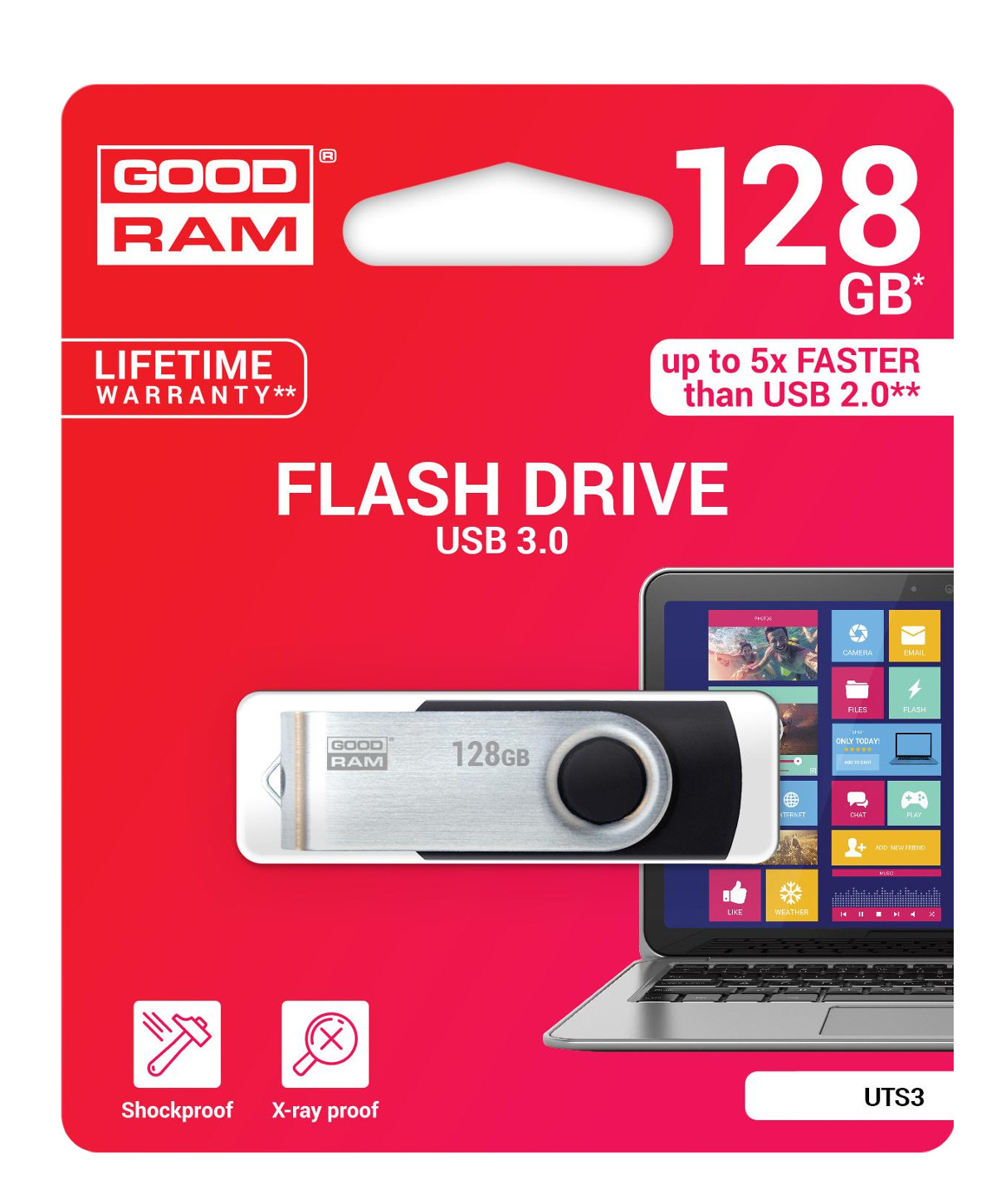 Флешка GoodRam UTS3 128GB USB3.2