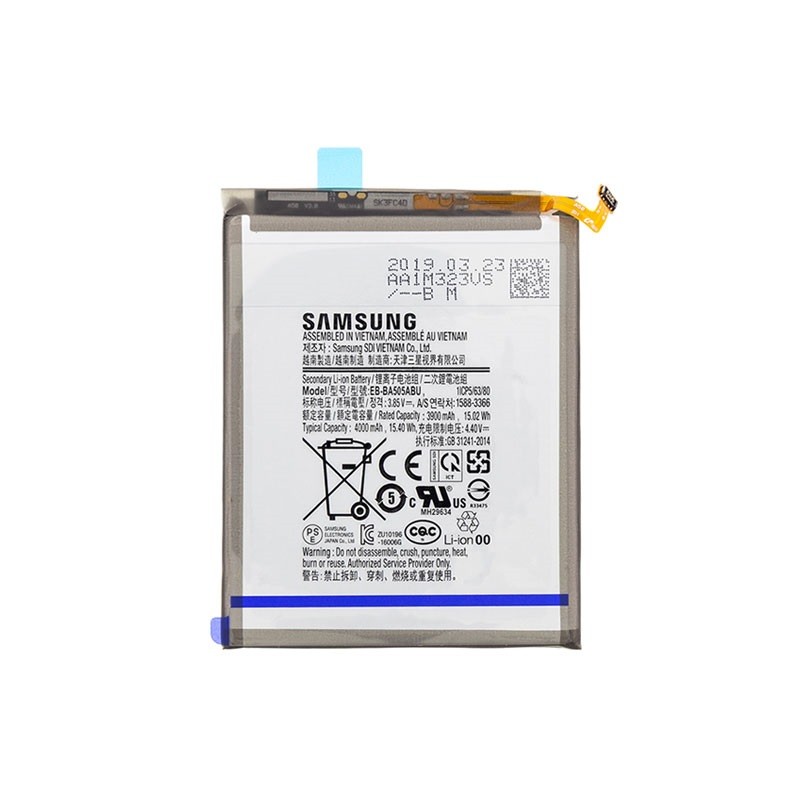 Аккумулятор Samsung A20/A30/A30s/A50/A50s A205/A305/A307/A505/A507 4000mAh EB-BA505ABU OEM