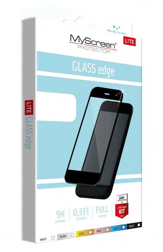 LCD apsauginis stikliukas MyScreen Lite Edge Full Glue Samsung A426 A42 5G/A025 A02s/A035 A03/A037 A03s juodas