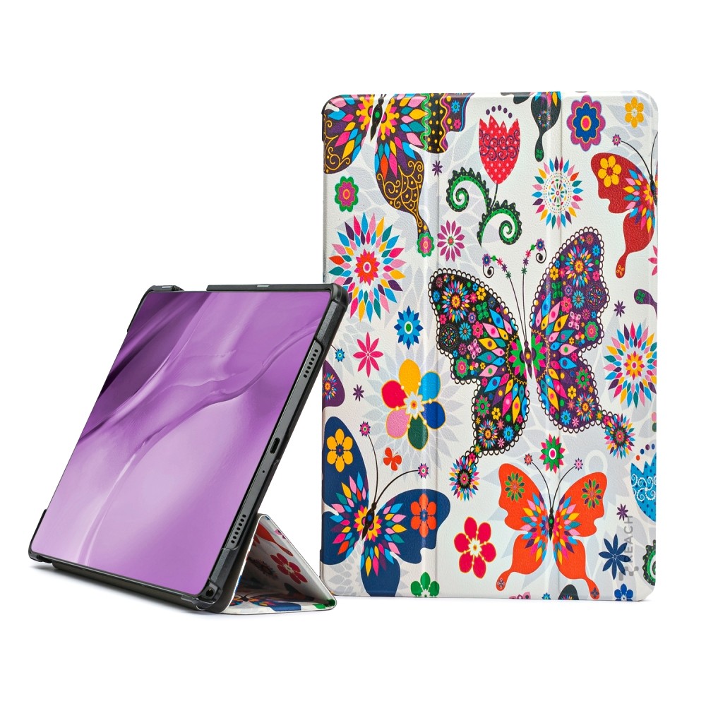 Чехол Reach Smart кожаный Samsung X200 X205 Tab A8 10.5 2021 бабочка