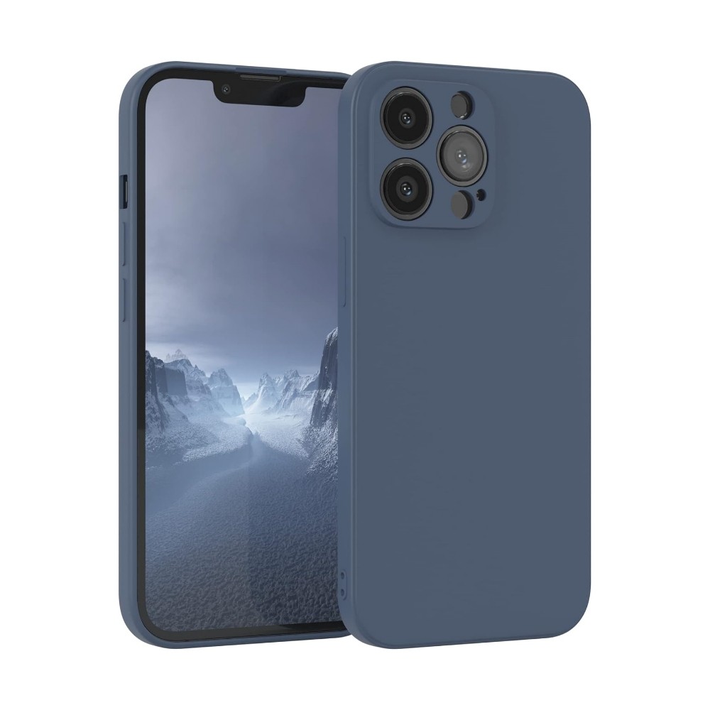 Dėklas Liquid Silicone 1.5mm Xiaomi Poco X5 5G tamsiai mėlynas