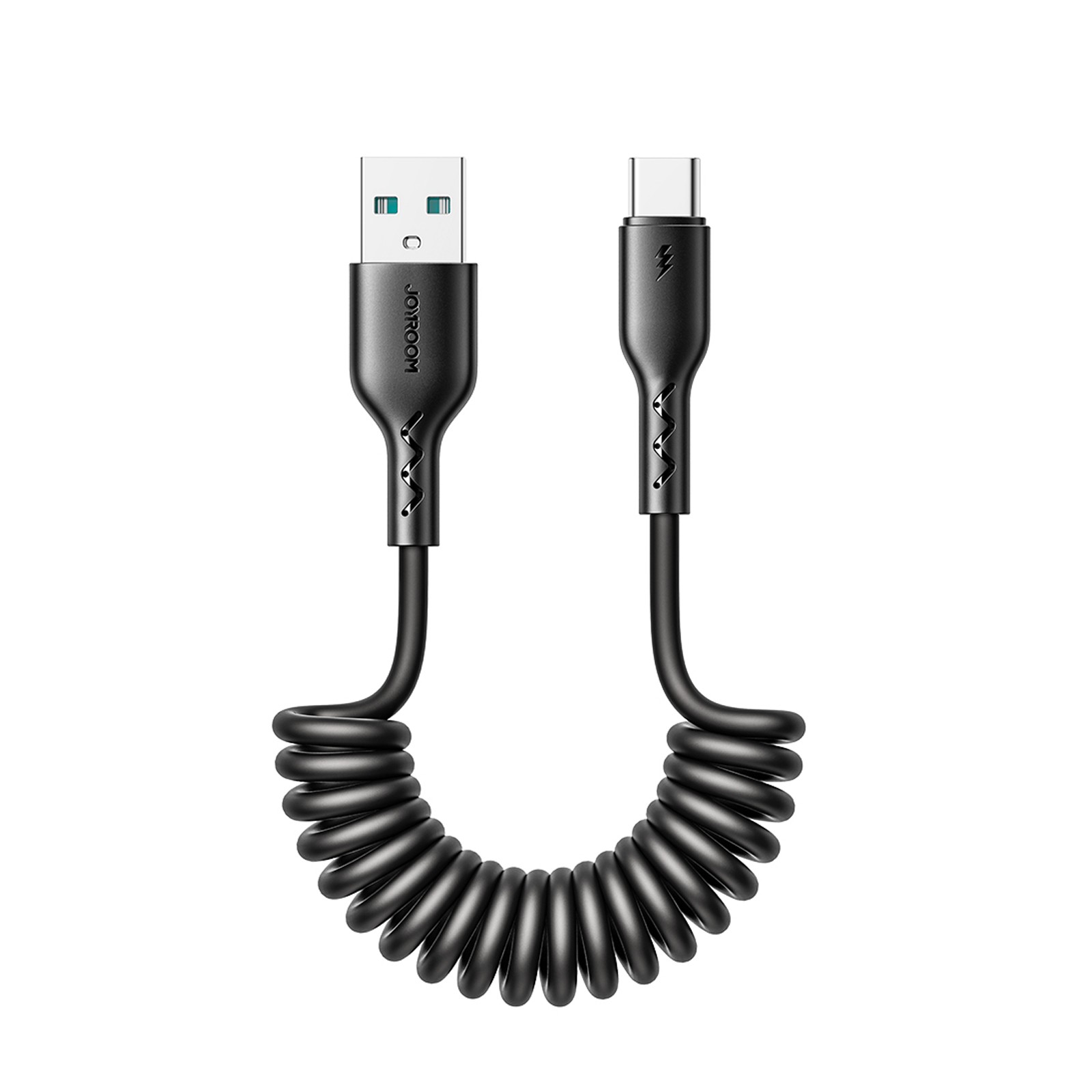 Кабель Joyroom SA38-AC3 USB на USB-C 3A 1.5m чёрный