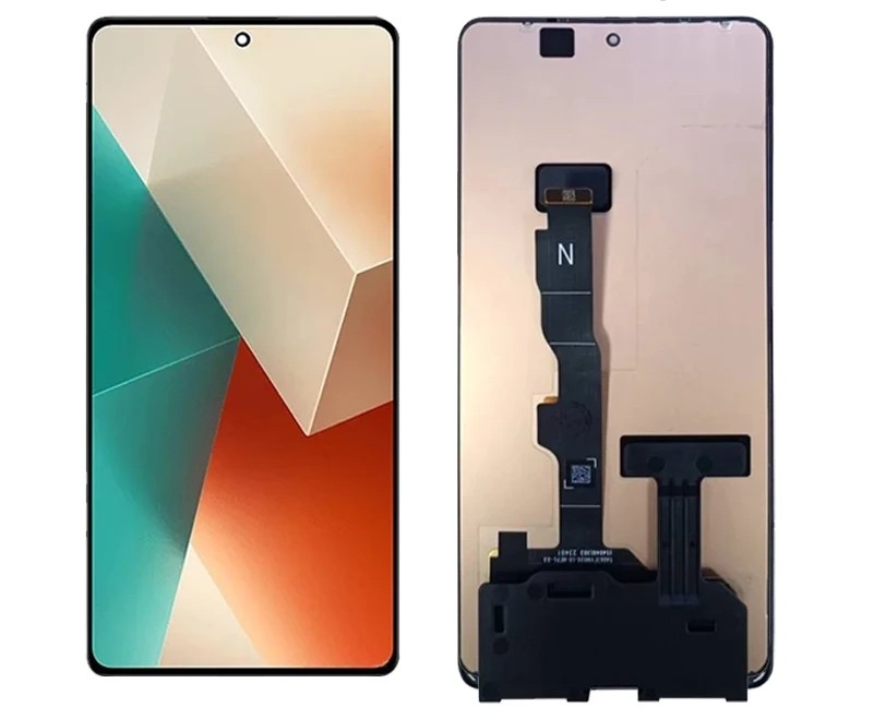 ЖК-экран Xiaomi Redmi Note 13 5G Redmi Note 14S с сенсорным экраном чёрный Оригинал