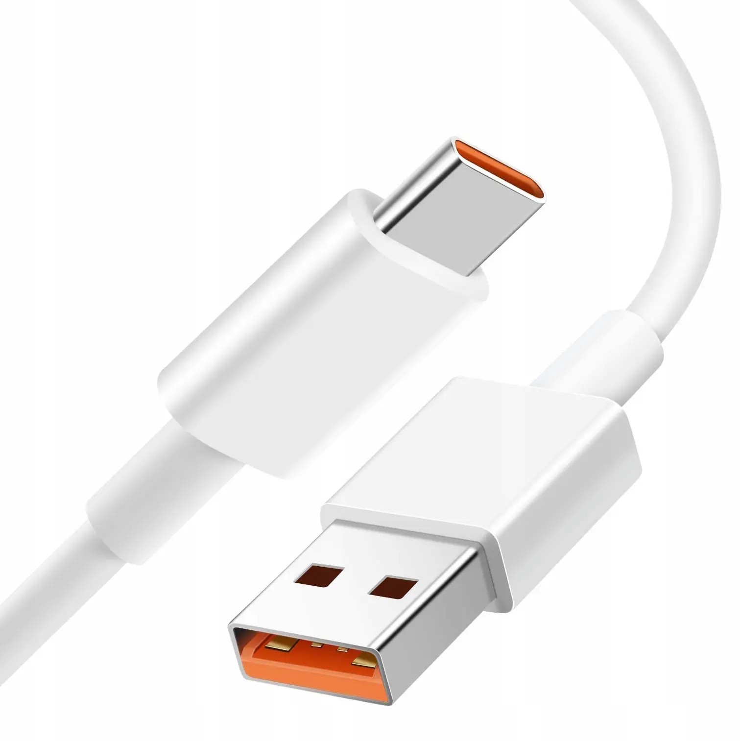 Кабель Xiaomi USB-A на USB-C 6A 1.0m белый