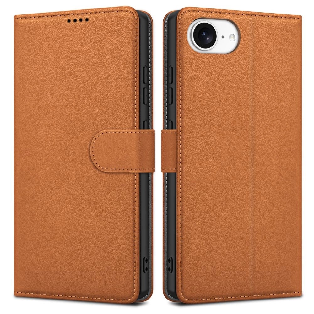 Case Fancy Wallet Apple iPhone 11 brown