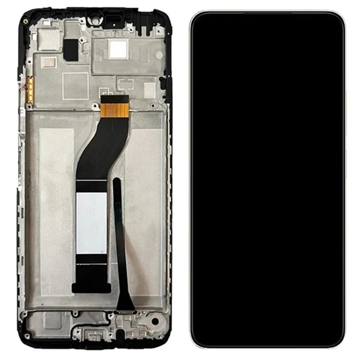 ЖК-экран Xiaomi Redmi 13C 4G 5G Poco C65 с сенсорным экраном и рамкой чёрный Оригинал