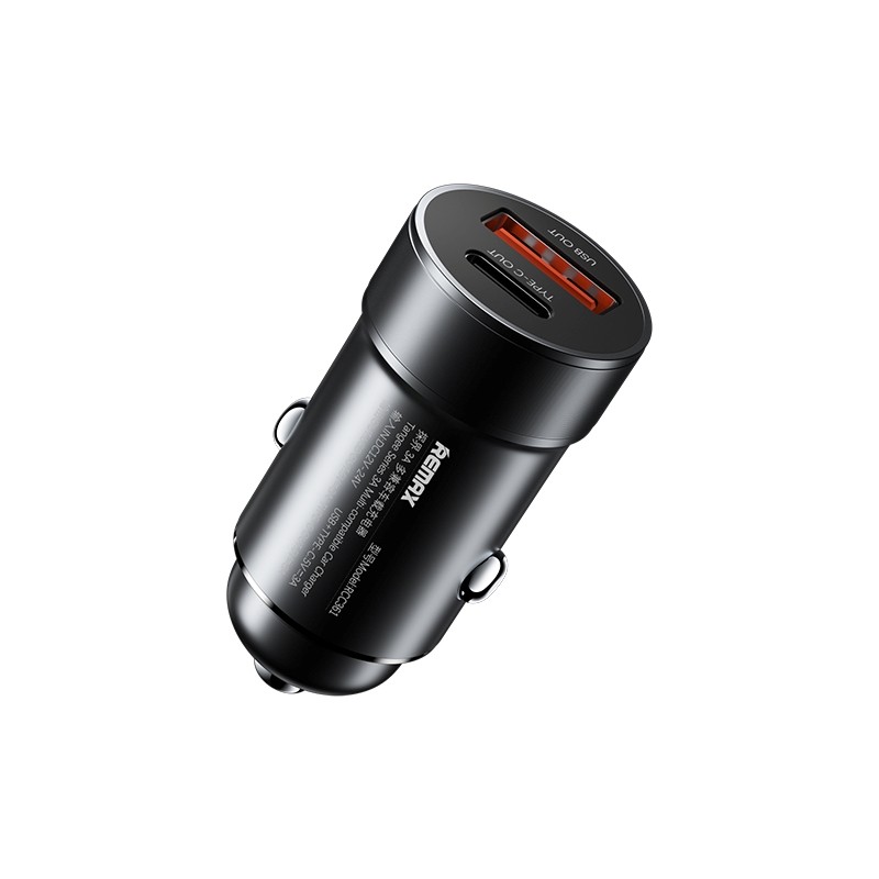 Автомобильное зарядное устройство Remax RCC361 15W USB-C USB-A чёрный