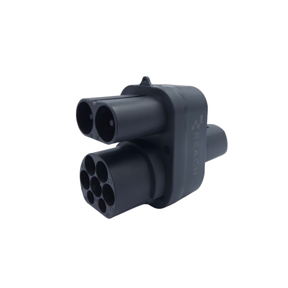 Adapteris Reach CCS2-Tesla NACS/AC+DC