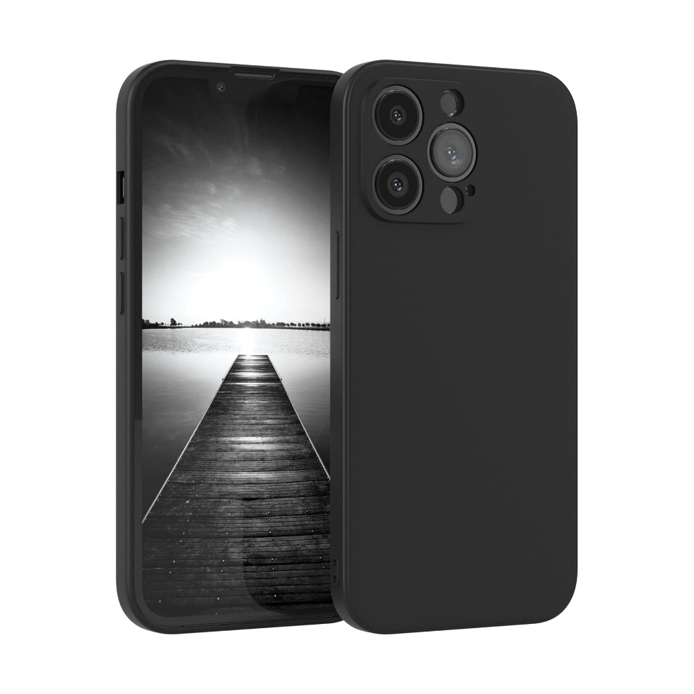 Чехол жидкий силикон 1,5мм Xiaomi Redmi Note 15 Pro Plus 5G чёрный
