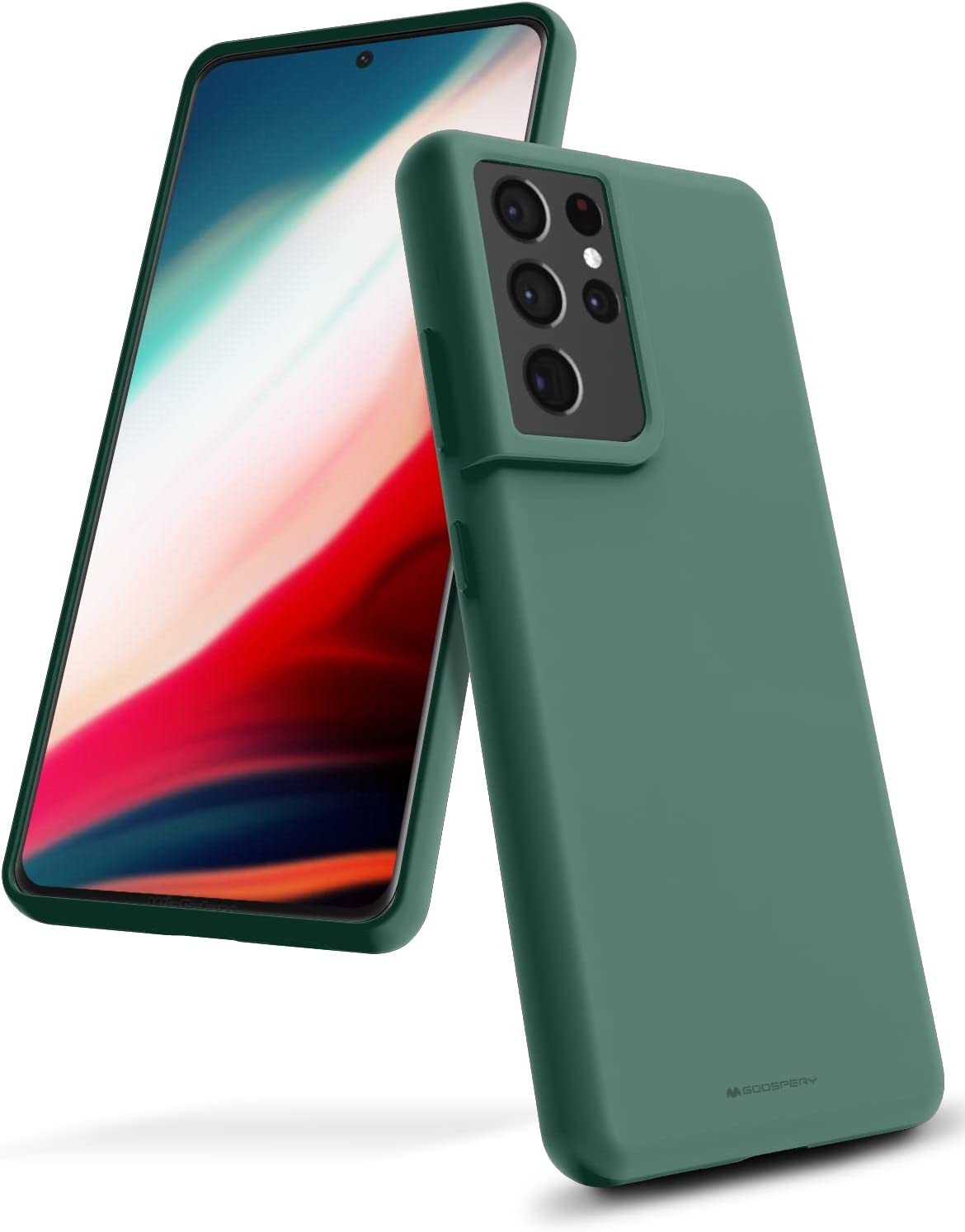 Чехол Mercury Silicone для Samsung Galaxy A17 зелёный