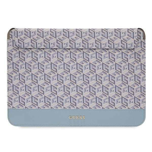 Guess GCube Stripes dėklas 16" nešiojamam kompiuteriui - mėlynas