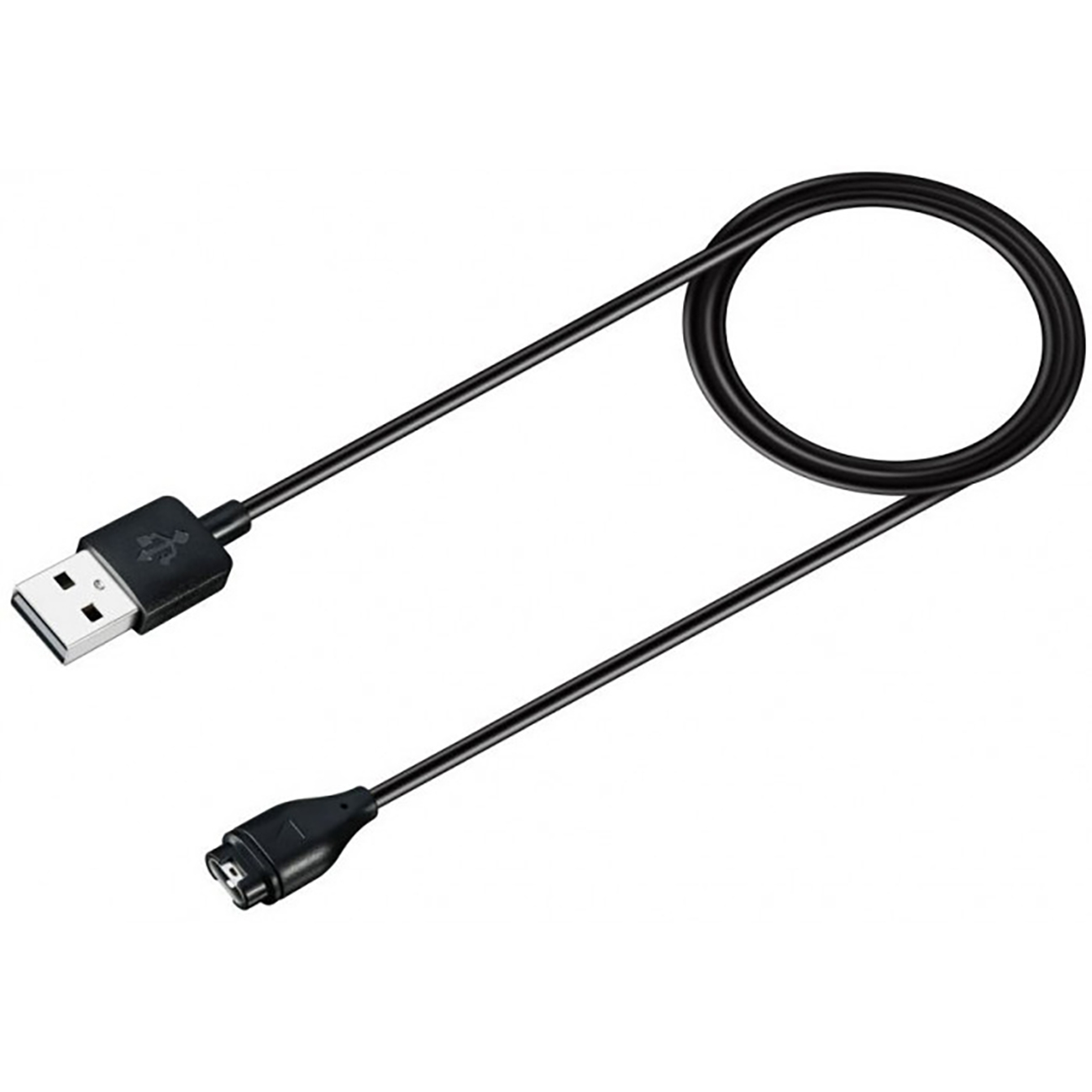 Magnetinis įkroviklis Garmin išmaniesiems laikrodžiams su USB-A - juodas