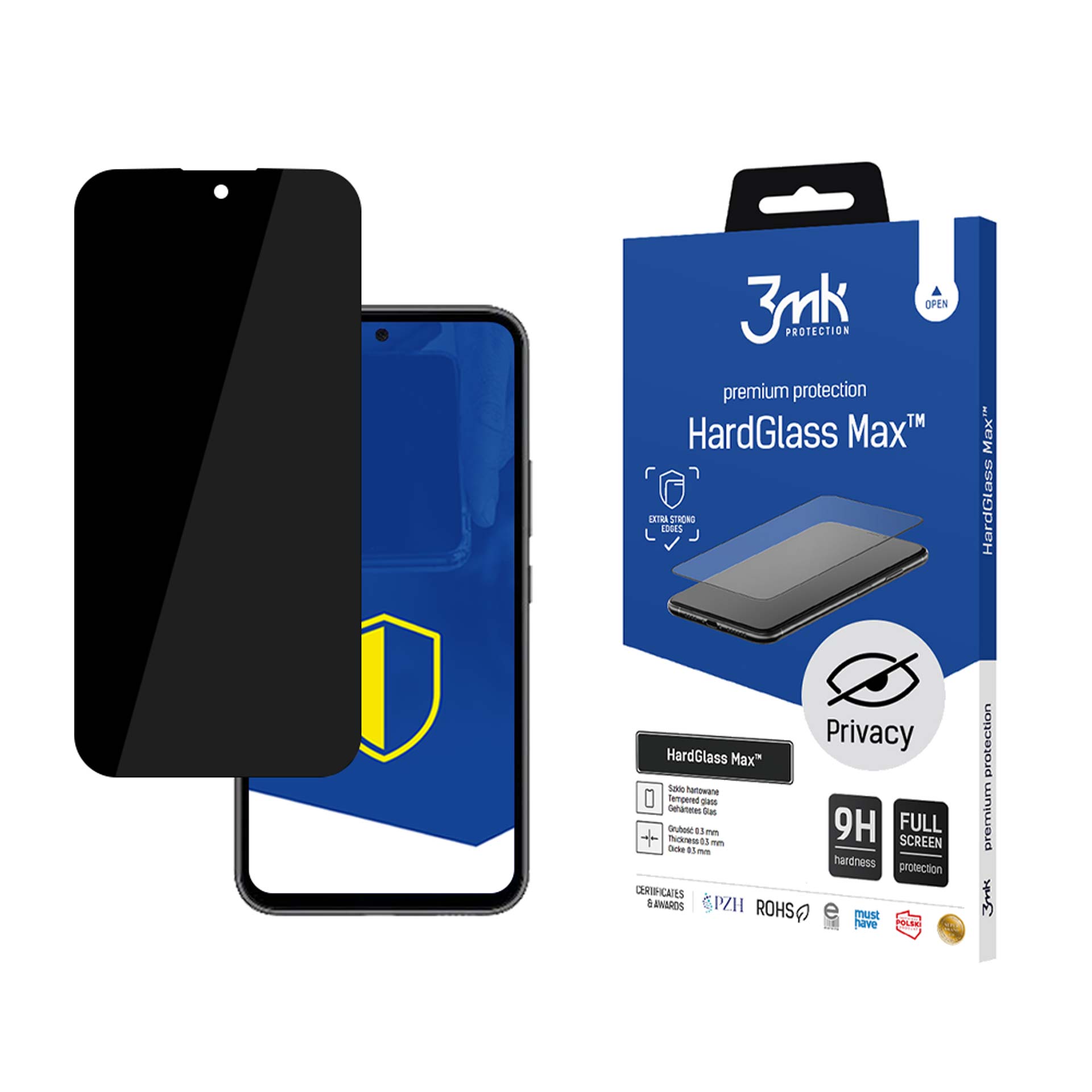 Стекло 3mk HardGlass Max Privacy 9H для Samsung Galaxy A55 5G