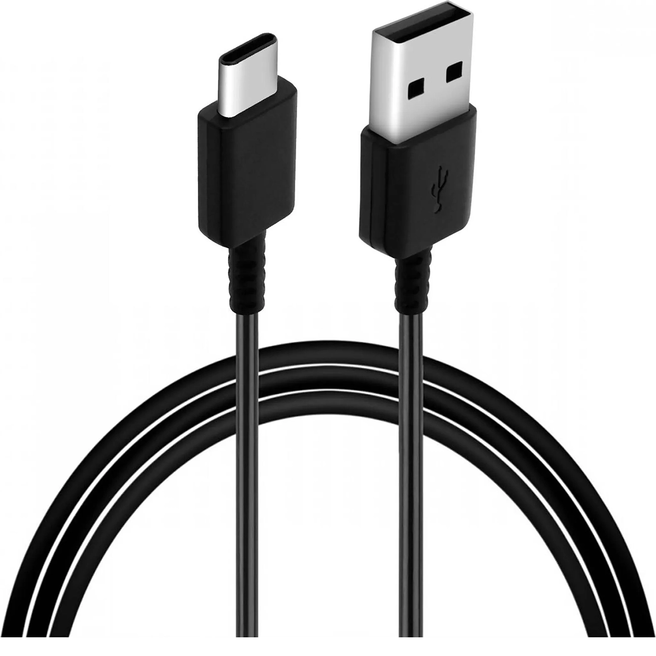Samsung EP-DR140ABE Кабель USB-A - USB-C 0.8m (сменная упаковка) - чёрный