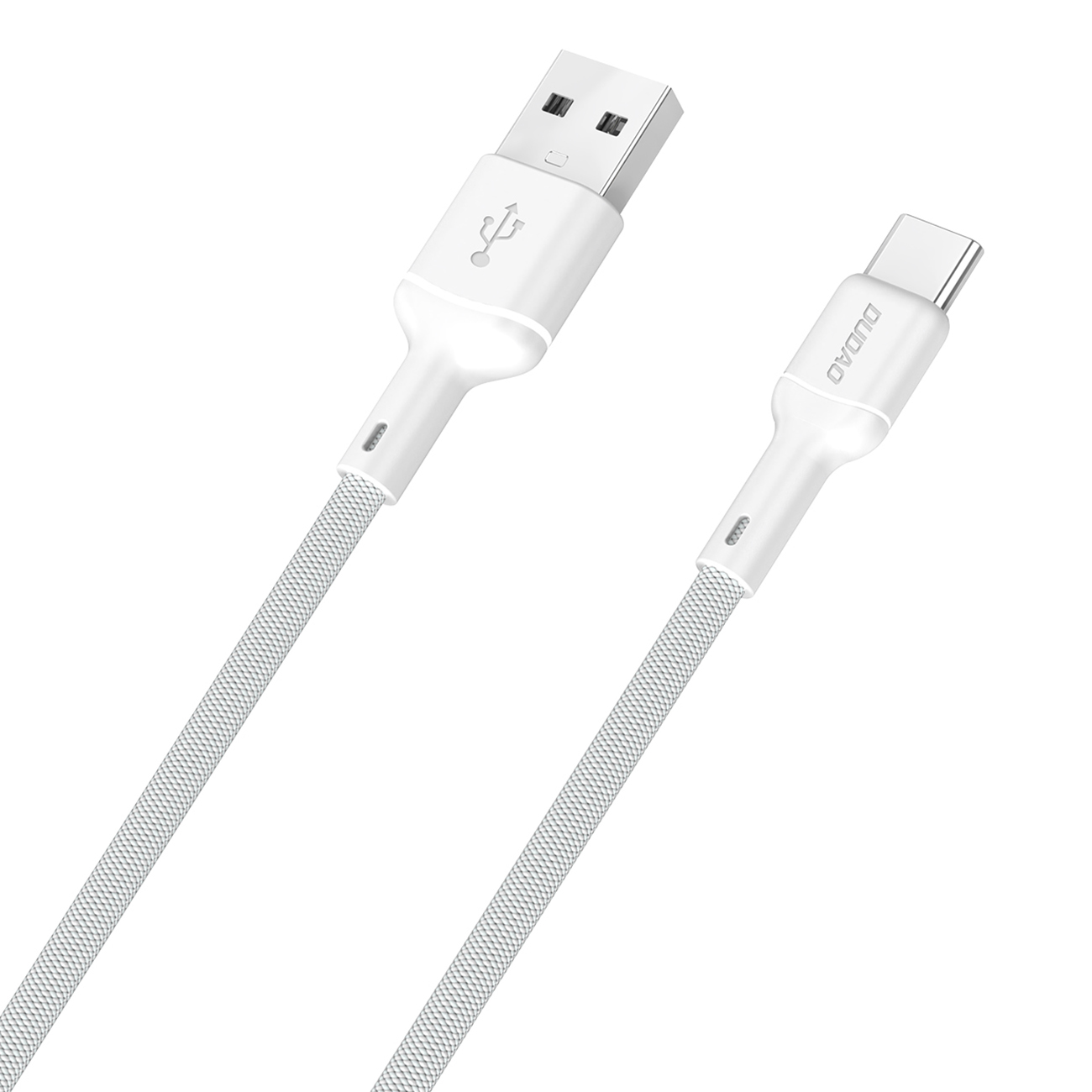 Dudao L9T 5A USB-A - USB-C кабель 1m - белый